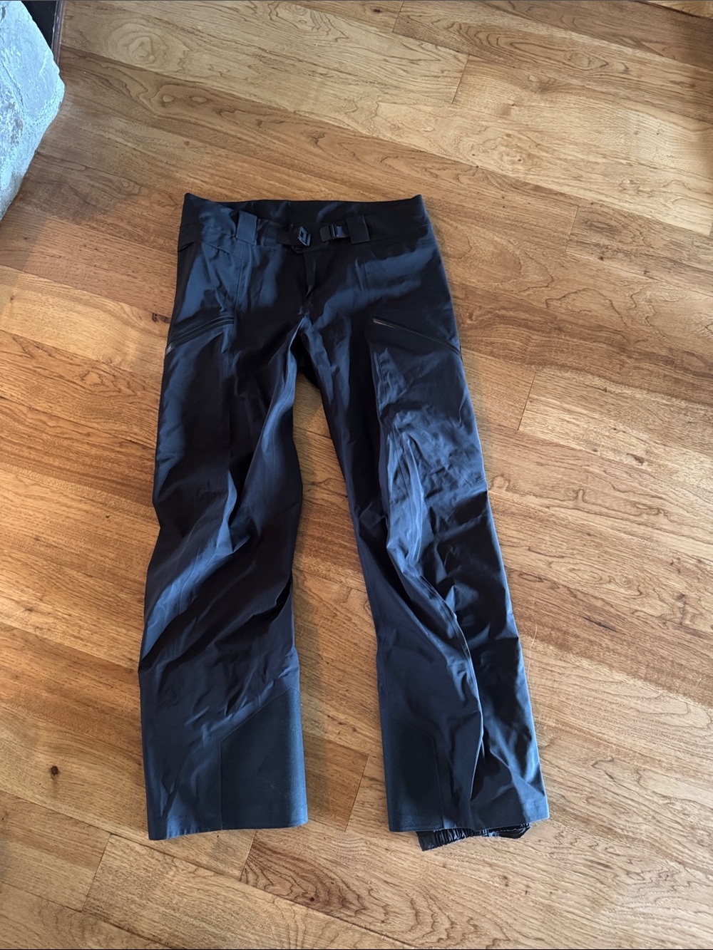 Arc'teryx Black Women's Technical Cargo Pants with Integrated Belt